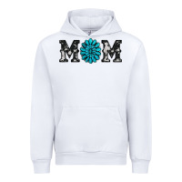 White cowhide with gemstone Urban Hoodie - RanaPortraitStore