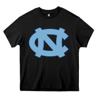 Black north carolina Heavy Core Tee - linhVisuals