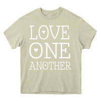 Mossy love one another jesus quote christian t shirt Heavy Core Tee - linhVisuals