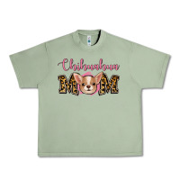 Oil Green Chihuahua Mom Urban Heavy Tee - Jasminsmagicworld