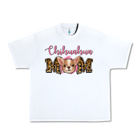 White Chihuahua Mom Urban Heavy Tee - Jasminsmagicworld