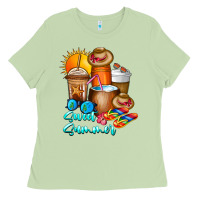 Matcha Sweet Summer Ladies Tee - CowhideDigitalArt