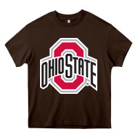 Chocolate Brown OSU, athletics gear Heavy Core Tee - linhVisuals