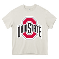 Cream OSU, athletics gear Heavy Core Tee - linhVisuals