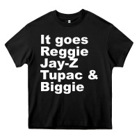 Black it goes reggie jay Heavy Core Tee - linhVisuals