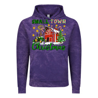 Cloud Purple Small Town Christmas Vintage Hoodie - Artiststas