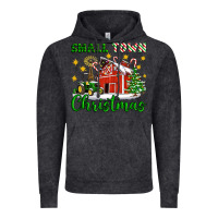 Vintage Black Small Town Christmas Vintage Hoodie - Artiststas