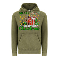 Vintage Olive Small Town Christmas Vintage Hoodie - Artiststas
