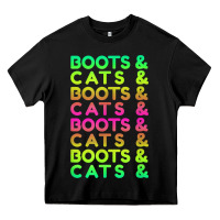Black edm rave shirt  boots and cats gift Heavy Core Tee - linhVisuals