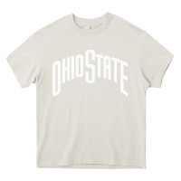 Cream OSU, athletics gear Heavy Core Tee - linhVisuals