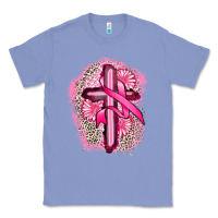 Colony Blue breast cancer cross Classic Tee - FaDigitalArtStudio