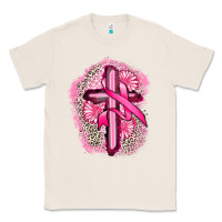 Natural breast cancer cross Classic Tee - FaDigitalArtStudio