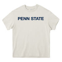 Cream Nittany lions, PSU,  athletics gear Heavy Core Tee - linhVisuals