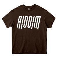 Chocolate Brown riddim dubstep sweater  riddim jungle dubstep pullover hoodie Heavy Core Tee - linhVisuals
