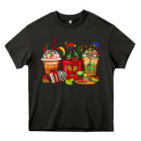 Asphalt Mexico Coffee Cups Heavy Core Tee - FaDigitalArtStudio