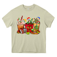Mossy Mexico Coffee Cups Heavy Core Tee - FaDigitalArtStudio