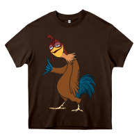 Chocolate Brown Chicken Joe is a Vibe Heavy Core Tee - linhVisuals