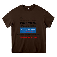 Chocolate Brown funny anesthesia anesthesiologist crna nurse t shirt Heavy Core Tee - linhVisuals