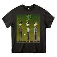 Asphalt ajr green Heavy Core Tee - linhVisuals