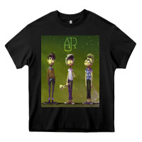 Black ajr green Heavy Core Tee - linhVisuals