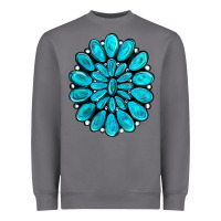 Storm turquoise gemstone jewelny Heavyweight Sweatshirt - RanaPortraitStore