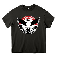 Asphalt waterlooblackhawks Heavy Core Tee - linhVisuals
