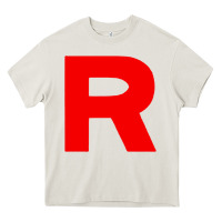Cream team rocket Heavy Core Tee - linhVisuals