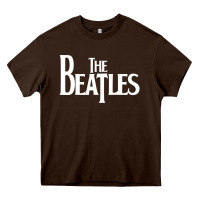 Chocolate Brown the beatels Heavy Core Tee - linhVisuals
