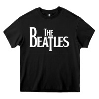 Black the beatels Heavy Core Tee - linhVisuals