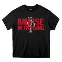 Black funny male nurse murse in training t shirt Heavy Core Tee - linhVisuals
