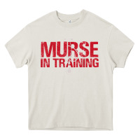 Cream funny male nurse murse in training t shirt Heavy Core Tee - linhVisuals