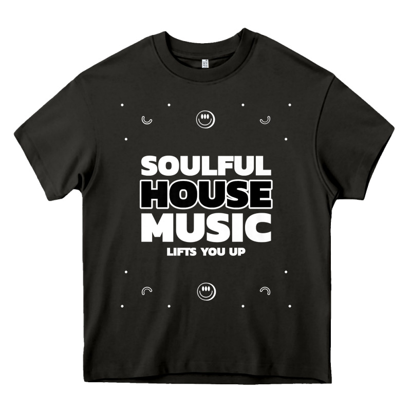 Soulful House Music Deep House Edm Premium T Shirt Heavy Core Tee by linhVisuals | Teevron