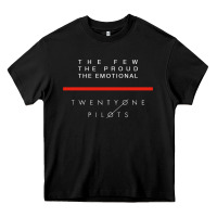 Black the pew the proud the emotional Heavy Core Tee - linhVisuals