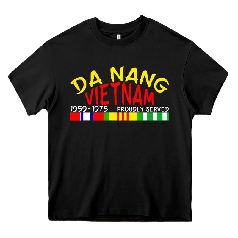 Da Nang Vietnam War Veteran Military Heavy Core Tee by linhVisuals | Teevron