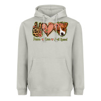 Moon Dust Peace Love Jack Russel Heavyweight Hoodie - Jasminsmagicworld