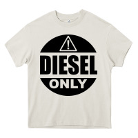 Cream Diesel Only Heavy Core Tee - linhVisuals