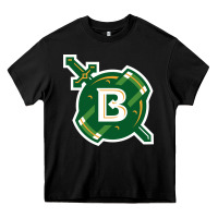 Black Belhaven University Heavy Core Tee - linhVisuals
