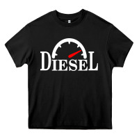 Black diesel stylish Heavy Core Tee - linhVisuals