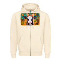 Sandshell autumn baby cow Zipper Hoodie - Jasminsmagicworld