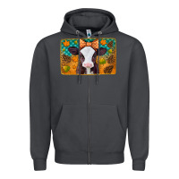 Smoke autumn baby cow Zipper Hoodie - Jasminsmagicworld