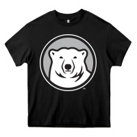 Black bowdoin college Heavy Core Tee - linhVisuals