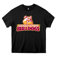 Black brooklyn college Heavy Core Tee - linhVisuals
