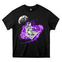 Techno Astronaut Electronic Music Rave Festival Raver T Shirt Heavy Core Tee | Teevron