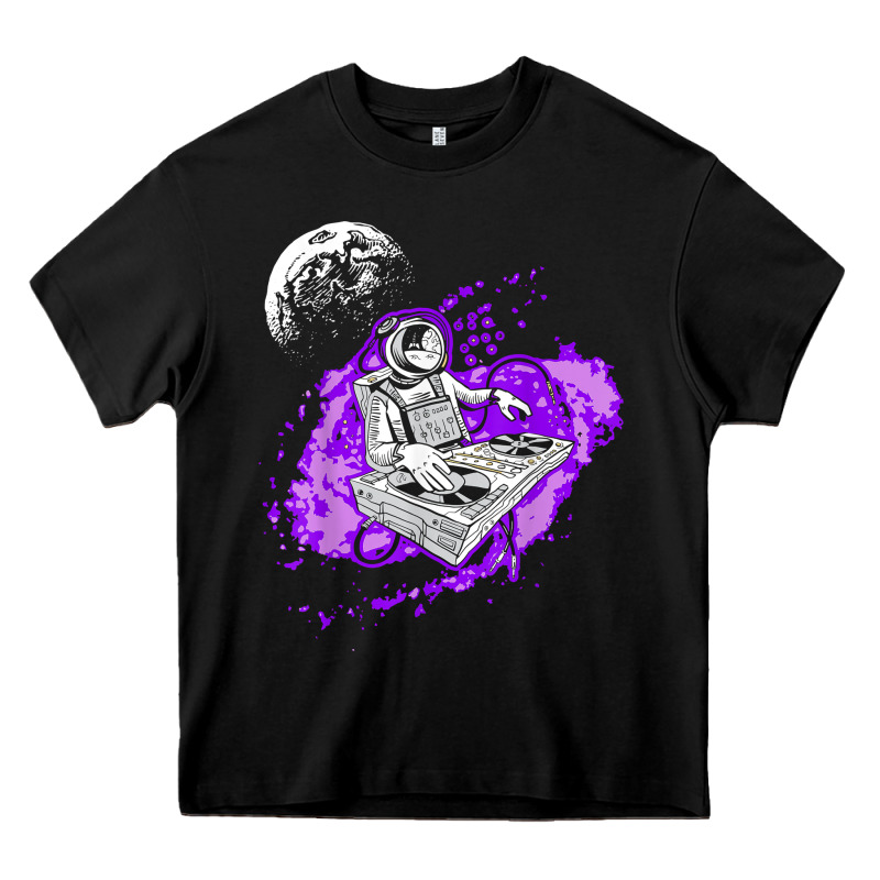 Techno Astronaut Electronic Music Rave Festival Raver T Shirt Heavy Core Tee by linhVisuals | Teevron