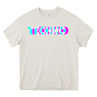 Cream techno music t shirt Heavy Core Tee - linhVisuals