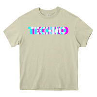 Mossy techno music t shirt Heavy Core Tee - linhVisuals