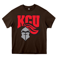 Chocolate Brown kentucky christian university knights Heavy Core Tee - linhVisuals