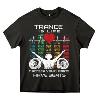 Asphalt trance music retro vintage dj gift t shirt Heavy Core Tee - linhVisuals