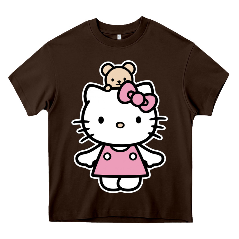 Kitty Heavy Core Tee by linhVisuals | Teevron