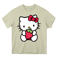 Mossy kitty Heavy Core Tee - linhVisuals